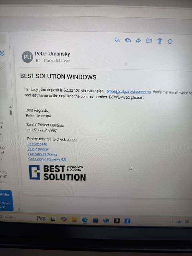 Tracy Robinson's room