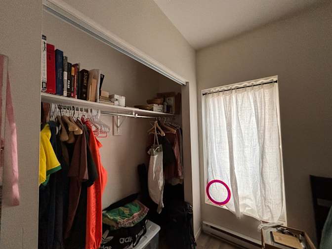 Photo of Augustine's room