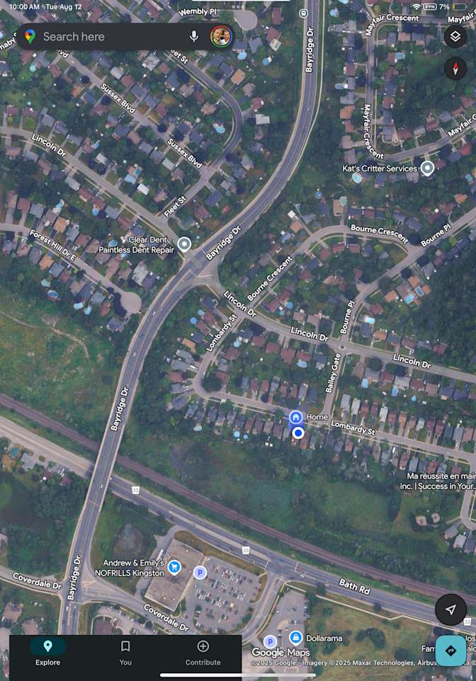 Photo of James Sherk's room