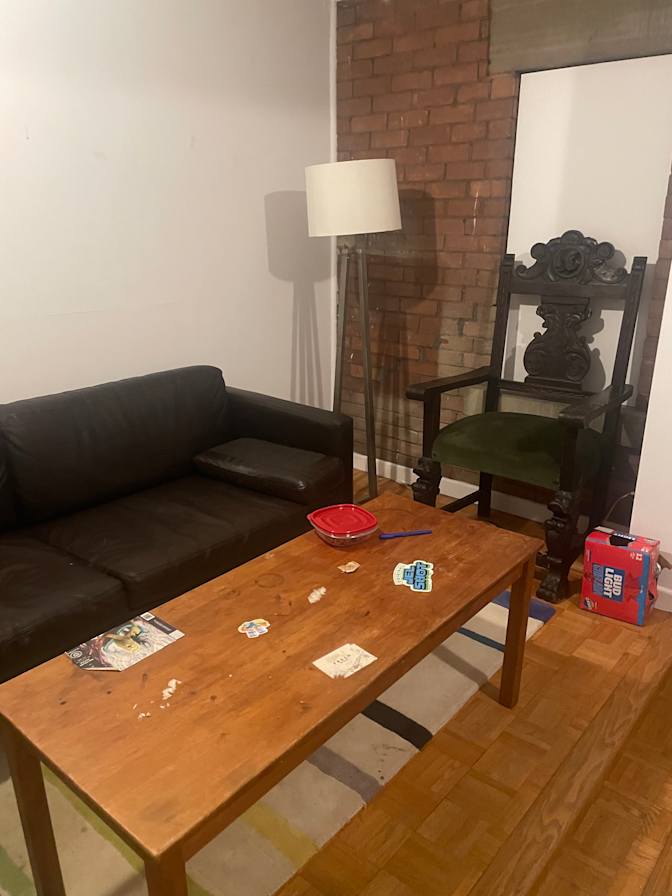 Photo of John Grieve's room