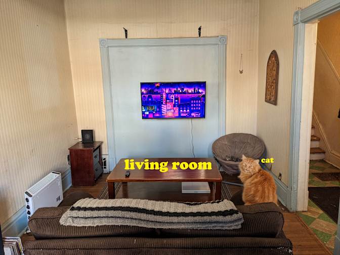 Run Down House's room