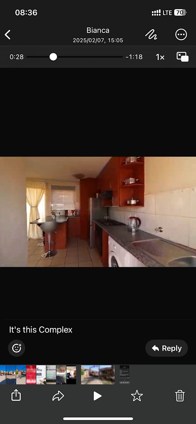 Photo of Tsebo's room