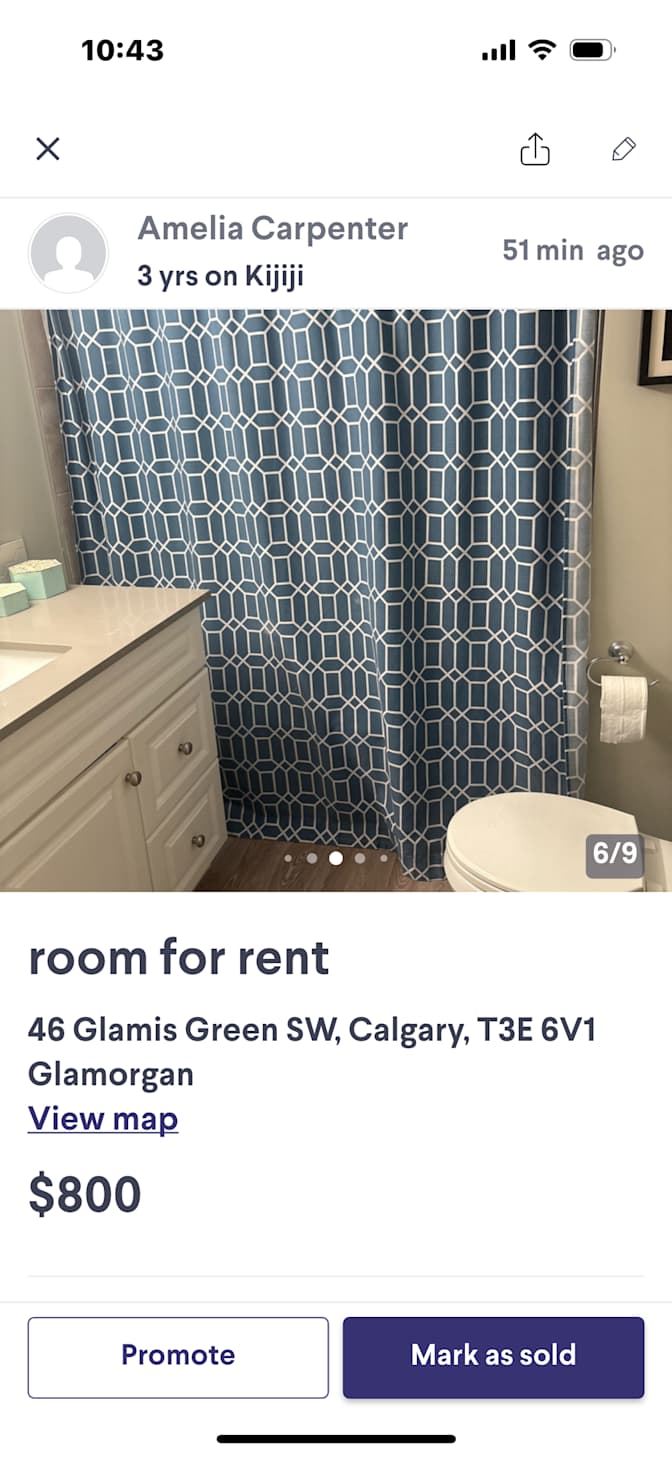 Deborah Carpenter's room