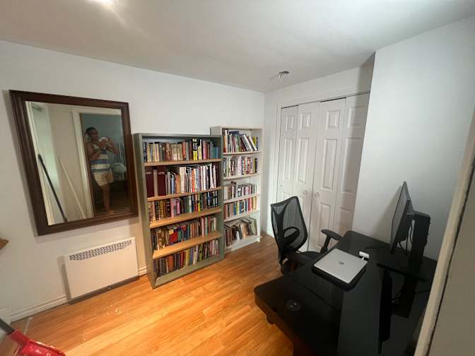 Photo of Malcolm's room