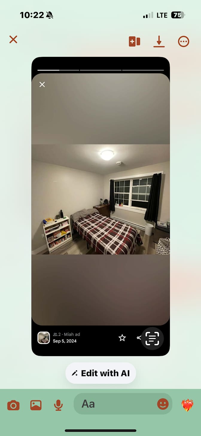 Photo of Thomas brown's room