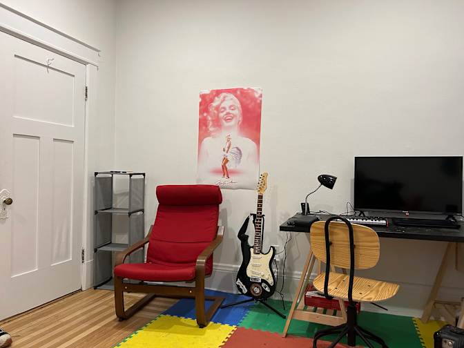 Photo of Wilson's room