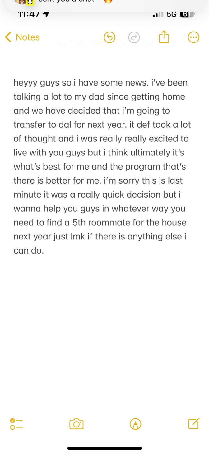 Photo of Abby's room