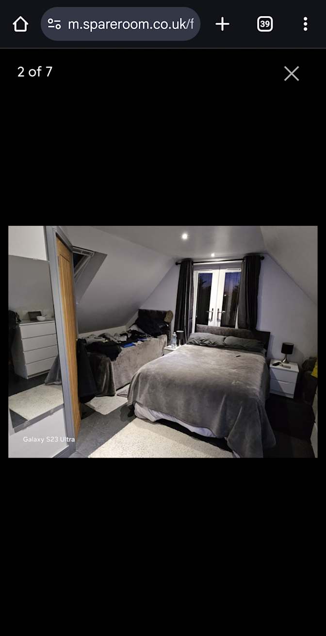 Photo of Chris Denham's room