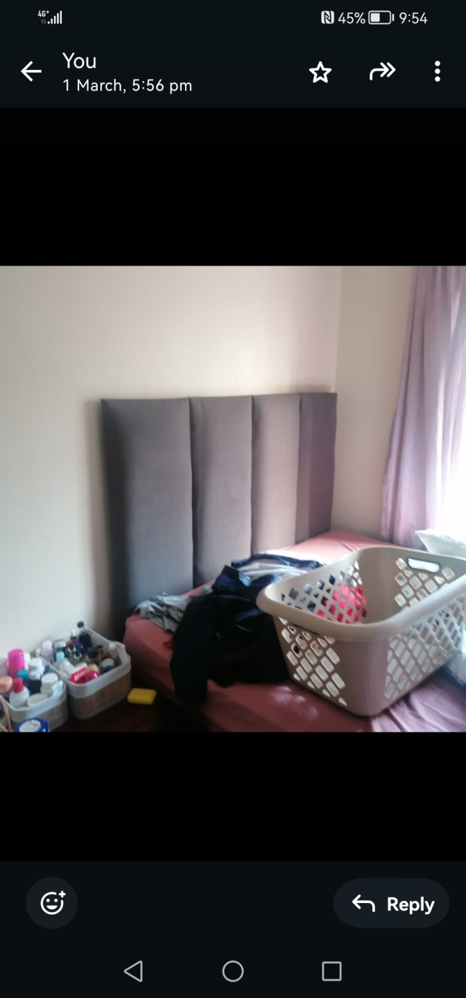 Photo of Johanna Maboya's room