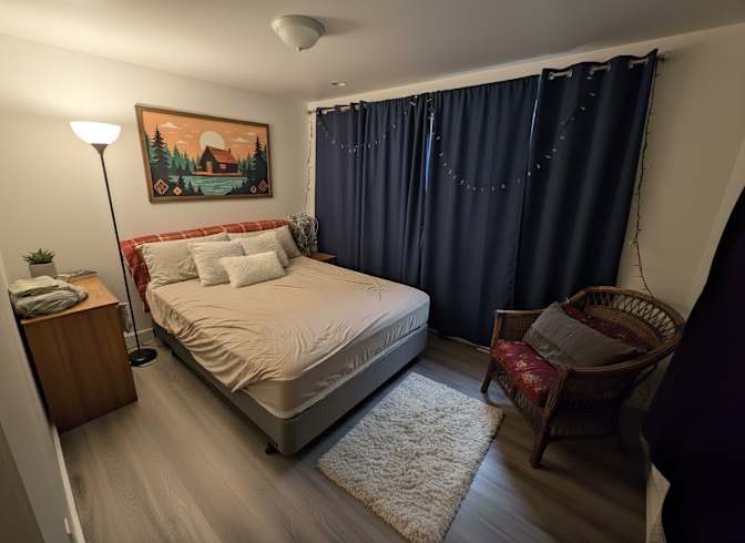 Photo of Andrew's room