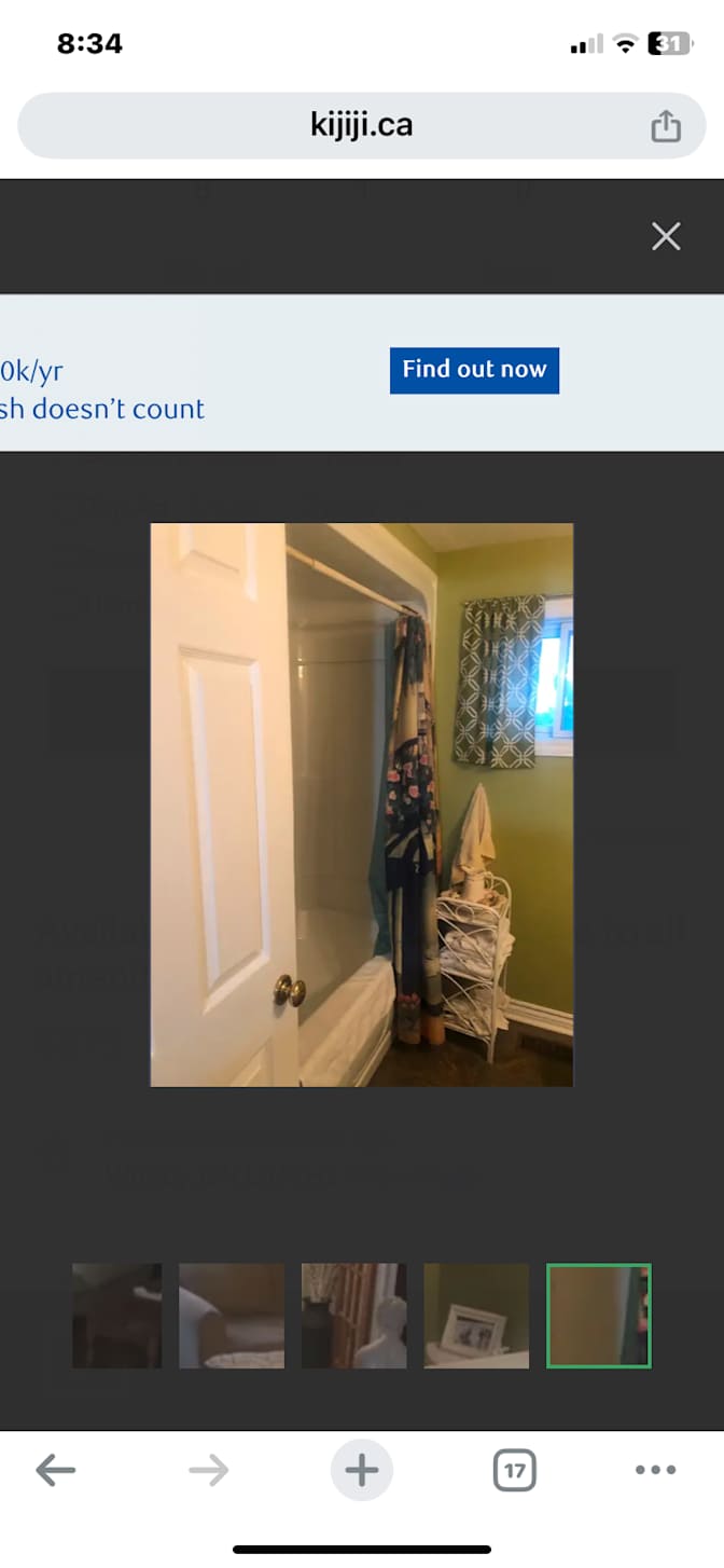 Photo of Patricia's room