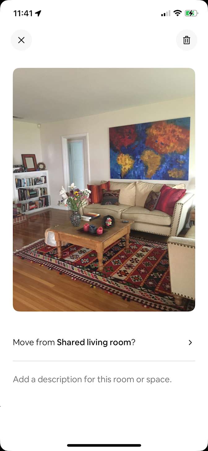 Photo of Deb's room