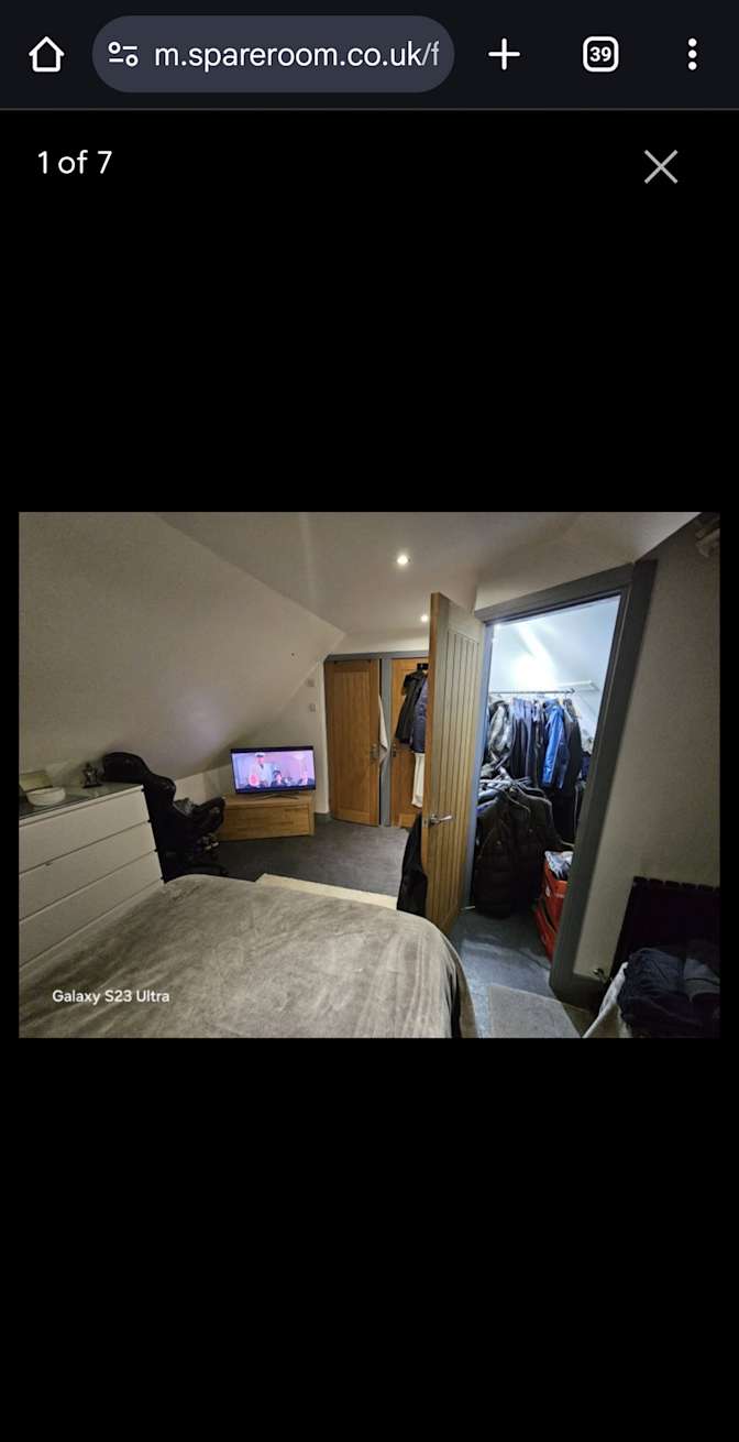 Photo of Chris Denham's room