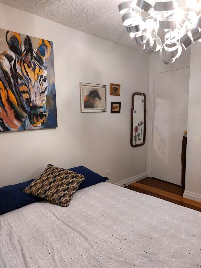 Gare and Debra  Dare's room