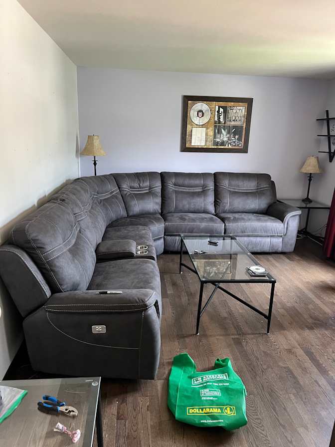 Photo of Allan Lancaster's room