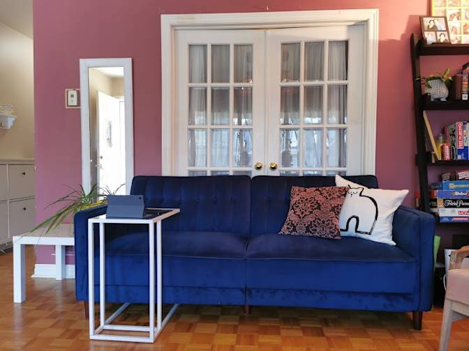 Photo of Pamela's room