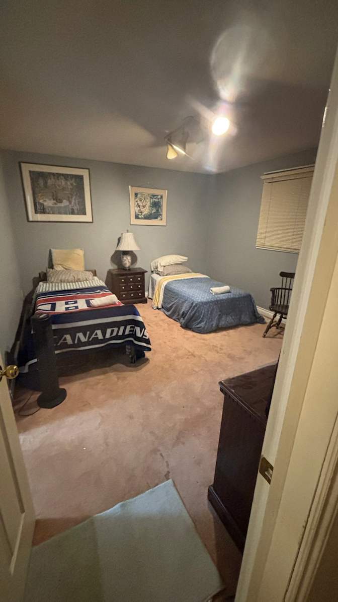 Photo of William Billy Lougheed's room