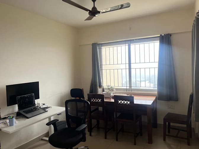 Photo of Shashwatha's room