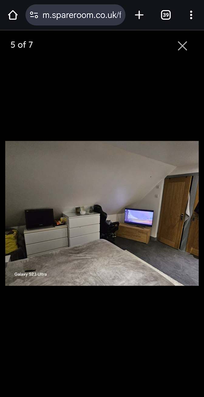 Photo of Chris Denham's room