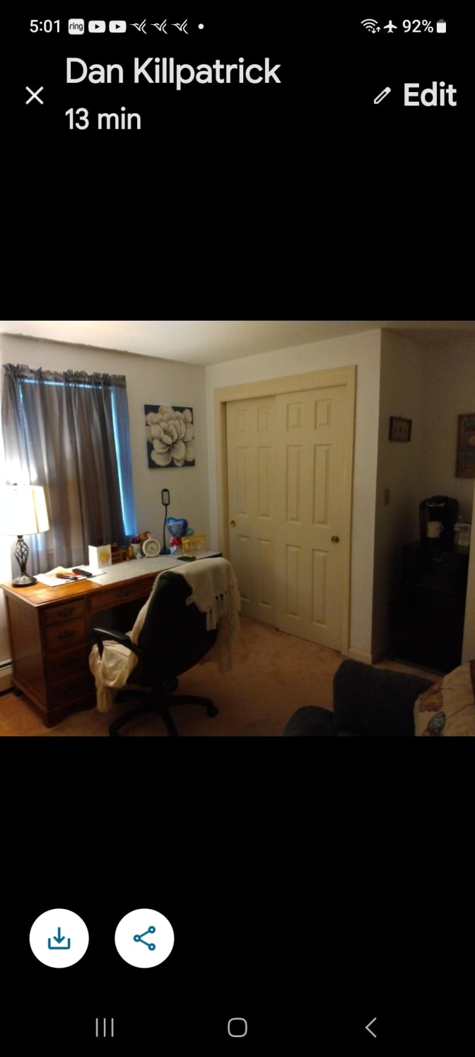 Photo of Wesly's room