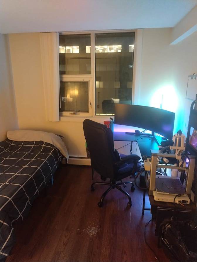 Zidaan Muneer's room