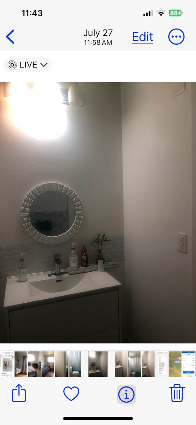 Photo of Angela Rinella's room