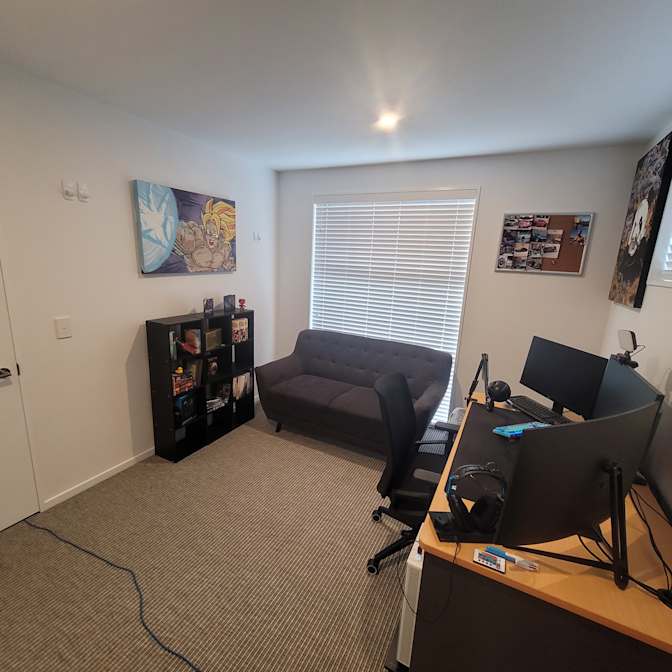 Private room to rent in share house Otley Street,... Roomies.co.nz