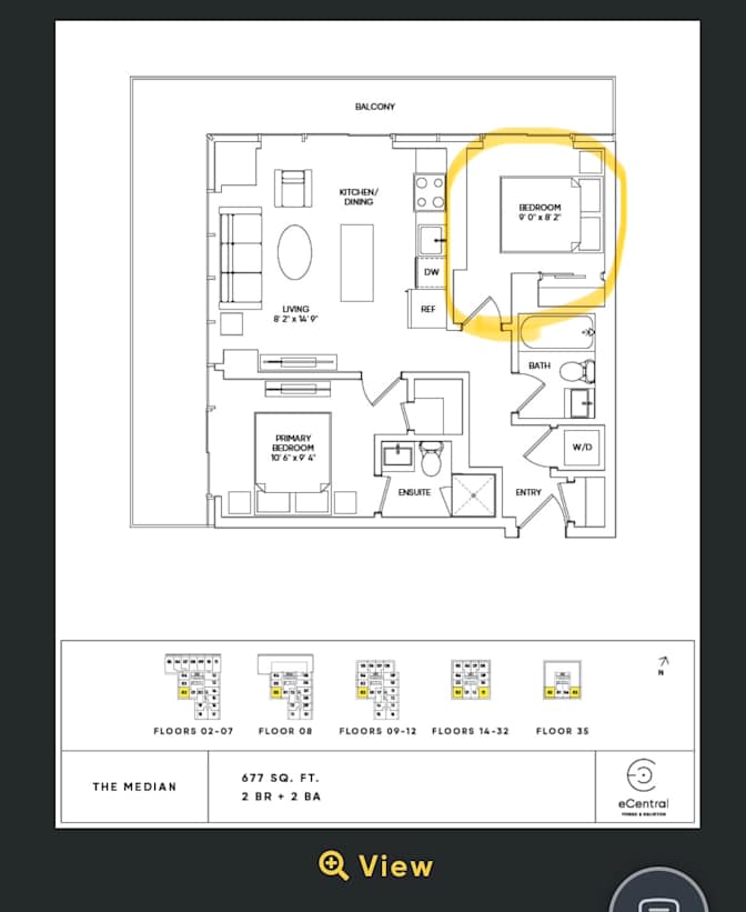 Alexis Zambrano's room