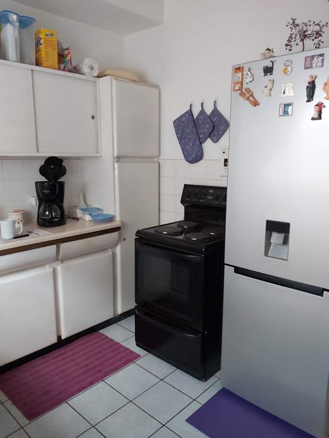 Photo of June Reyneke's room