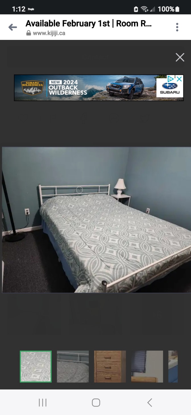 Betty Duquette's room