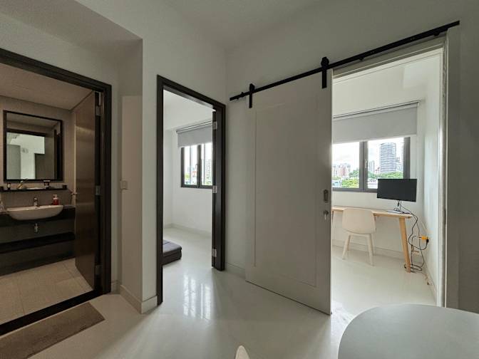 Photo of Malcolm's room