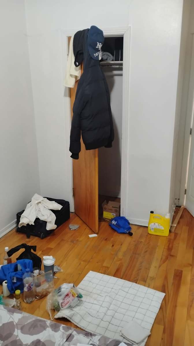 Samuel Aghedo's room