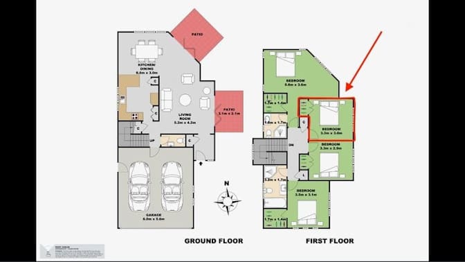 Photo of Maud's room