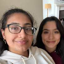 Photo of Emma and Maryam