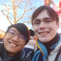 Photo of Noah (left person on pic)